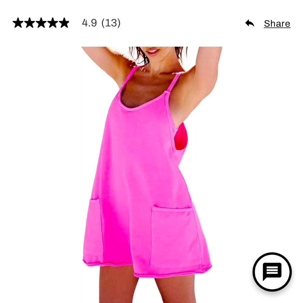 Free people HOT SHOT mini dress- xs (NWOT)